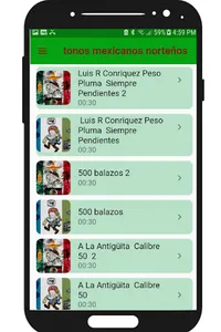 Mexican ringtones screenshot 6