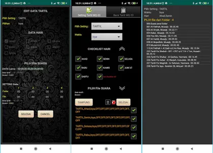 Setting Auto Tartil MQ-33 screenshot 1