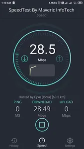 Speedtest screenshot 2