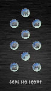 Circular Mint Blue Icons screenshot 0