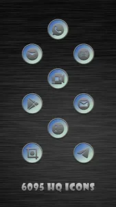 Circular Mint Blue Icons screenshot 2
