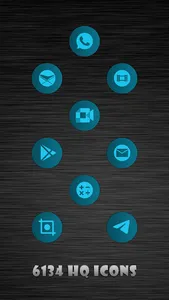 Gems Blue Icons screenshot 2