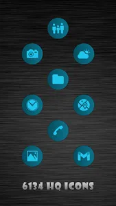 Gems Blue Icons screenshot 3