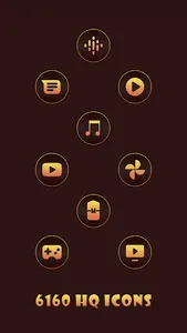 Glorious Maroon Icons screenshot 1