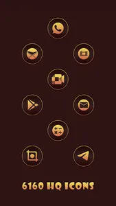 Glorious Maroon Icons screenshot 2