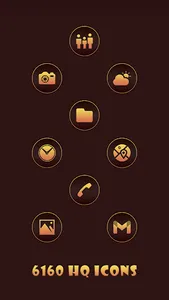 Glorious Maroon Icons screenshot 3