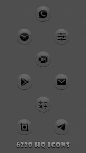 Shadowcons Gray - Glass Icons screenshot 1
