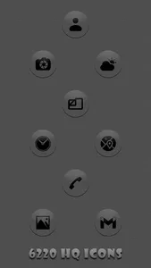 Shadowcons Gray - Glass Icons screenshot 2