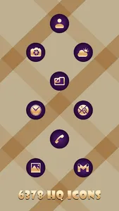 Peachy Purple Icons screenshot 0