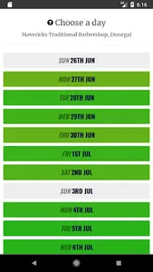 Mavericks Barbershop screenshot 2