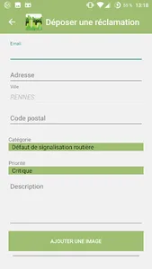 Clean ville - signalement screenshot 2