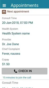 TeleHeals screenshot 0