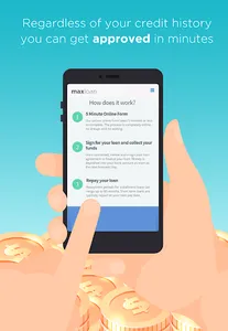 MaxLoan - Loans for Bad Credit screenshot 1