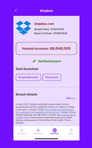 Spamlock - Data Breach Check screenshot 6