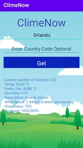 ClimeNow screenshot 2