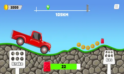 Hill Climb Car Race Adventure screenshot 0