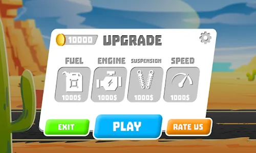 Hill Climb Car Race Adventure screenshot 4