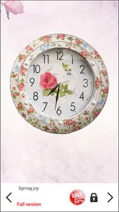 Shabby Chic Clocks Wallpaper screenshot 3