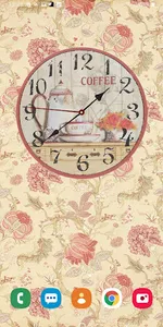 Shabby Chic Clocks Wallpaper screenshot 5