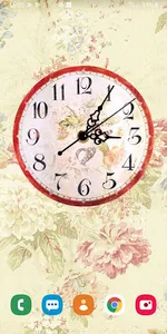 Shabby Chic Clocks Wallpaper screenshot 6