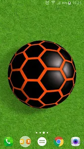 Football 3D Live Wallpaper Pro screenshot 1