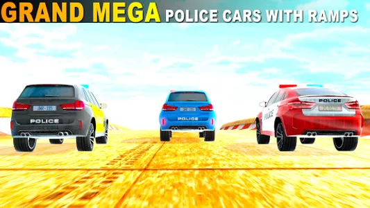 Mega Ramp Police Car Stunts 20 screenshot 5