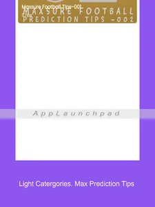 Maxsure Football Tips- 002 screenshot 10