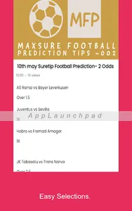 Maxsure Football Tips- 002 screenshot 7