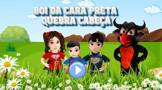 Boi d cara preta Quebra Cabeça screenshot 0