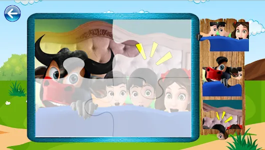 Boi d cara preta Quebra Cabeça screenshot 2