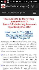 MaxViralmarketing – Get Traffi screenshot 3