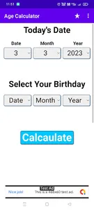 Age Calculator screenshot 0