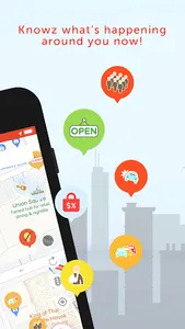 KNOWZ: Live Updates Near You screenshot 1