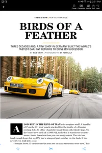 Road & Track Magazine US screenshot 1