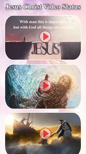 Jesus Christ Video Status screenshot 1