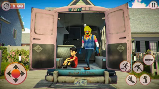 Hello Freaky Ice Scream Neighb screenshot 0