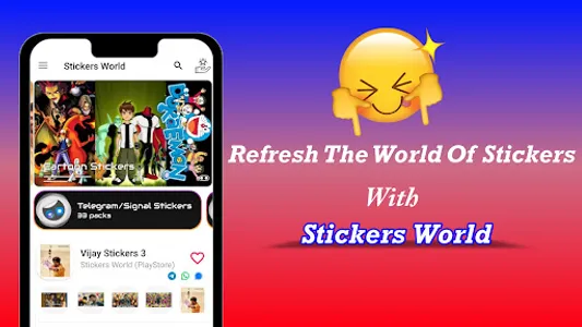 Sticker App - Endless Stickers screenshot 1