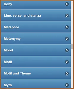 Literary Terms screenshot 12