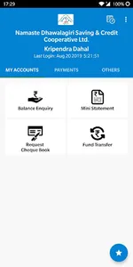 Namaste Dhawalagiri sBank screenshot 0