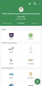 Public Health Smart Banking screenshot 2