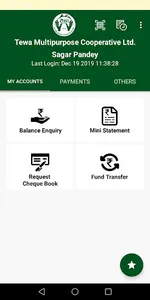 Tewa Smart Banking screenshot 1