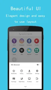 MC Browser - privacy and secur screenshot 4
