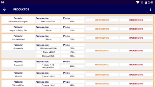 IMPORTADORA M&C screenshot 2