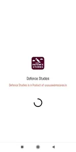 Defence Studies App ( रक्षा अध screenshot 0