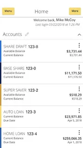 myMcCoy Mobile Banking screenshot 0