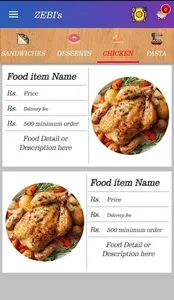 Zebi Home Cuisine screenshot 4