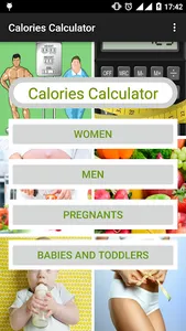 Calories Calculator screenshot 0