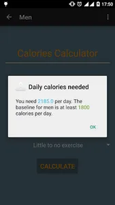 Calories Calculator screenshot 4