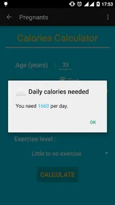 Calories Calculator screenshot 6