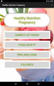 Healthy Nutrition Pregnancy screenshot 8